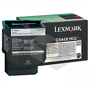 Lexmark 0C544X1KG toner zwart extra hoge capaciteit (origineel) Lexmark 0C544X1KG toner zwart extra hoge capaciteit (origineel)