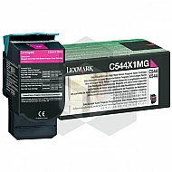 Lexmark 0C544X1MG toner magenta extra hoge capaciteit (origineel)