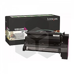 Lexmark 10B042M toner magenta hoge capaciteit (origineel)