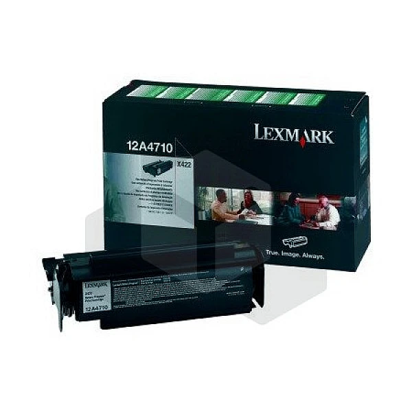 Lexmark 12A4710 toner zwart (origineel) Lexmark 12A4710 toner zwart (origineel)