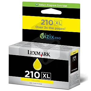 Lexmark 14L0177E (Nr.210XL) inktcartridge geel hoge capaciteit (origineel) Lexmark 14L0177E (Nr.210XL) inktcartridge geel hoge capaciteit (origineel)