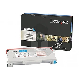 Lexmark 20K1400 toner cyaan hoge capaciteit (origineel) Lexmark 20K1400 toner cyaan hoge capaciteit (origineel)