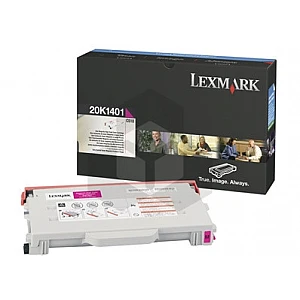 Lexmark 20K1401 toner magenta hoge capaciteit (origineel) Lexmark 20K1401 toner magenta hoge capaciteit (origineel)