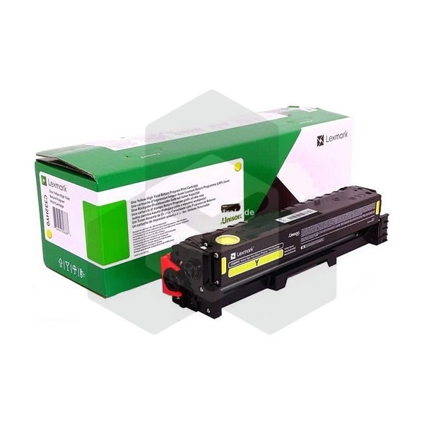 Lexmark 20N2HY0 toner geel hoge capaciteit (origineel) Lexmark 20N2HY0 toner geel hoge capaciteit (origineel)