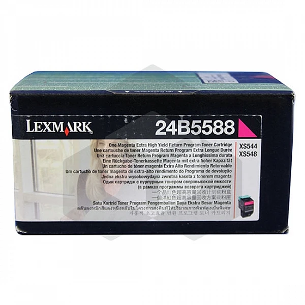 Lexmark 24B5588 toner magenta (origineel) Lexmark 24B5588 toner magenta (origineel)