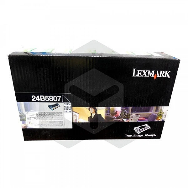 Lexmark 24B5807 toner zwart (origineel) Lexmark 24B5807 toner zwart (origineel)