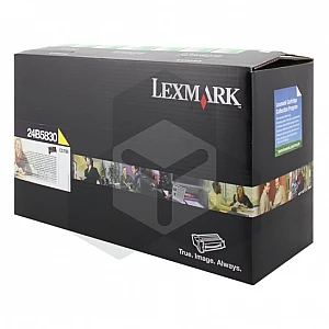 Lexmark 24B5830 toner geel (origineel) Lexmark 24B5830 toner geel (origineel)