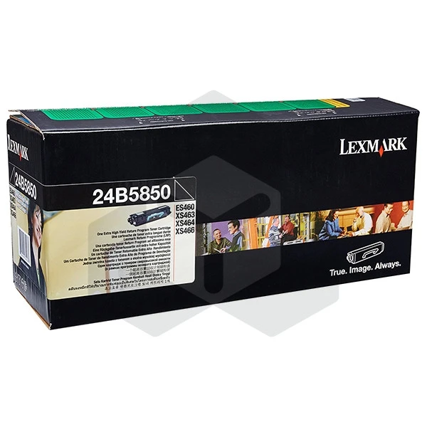 Lexmark 24B5850 toner zwart (origineel) Lexmark 24B5850 toner zwart (origineel)