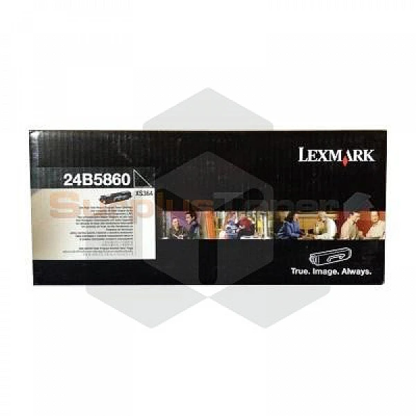 Lexmark 24B5860 toner zwart (origineel) Lexmark 24B5860 toner zwart (origineel)