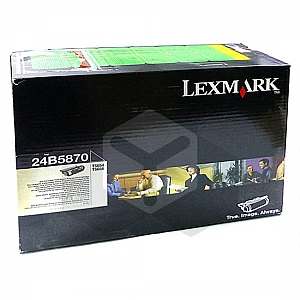 Lexmark 24B5870 toner zwart (origineel) Lexmark 24B5870 toner zwart (origineel)