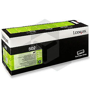 Lexmark 502 (50F2000) toner zwart (origineel) Lexmark 502 (50F2000) toner zwart (origineel)