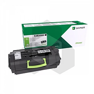 Lexmark 53B2000 toner zwart (origineel) Lexmark 53B2000 toner zwart (origineel)