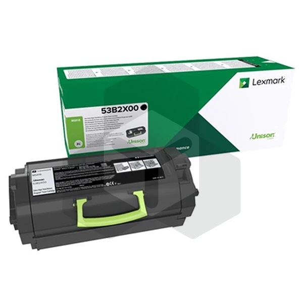 Lexmark 53B2X00 toner zwart extra hoge capaciteit (origineel) Lexmark 53B2X00 toner zwart extra hoge capaciteit (origineel)