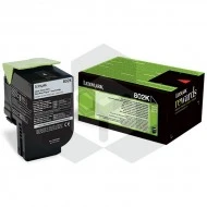 Lexmark 802K (80C20K0) toner zwart lage capaciteit (origineel) Lexmark 802K (80C20K0) toner zwart lage capaciteit (origineel)