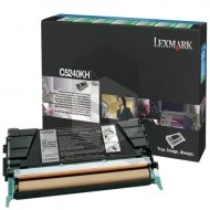 Lexmark C5240KH toner zwart hoge capaciteit (origineel)