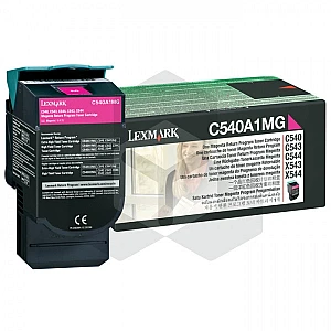 Lexmark C540A1MG toner magenta (origineel) Lexmark C540A1MG toner magenta (origineel)