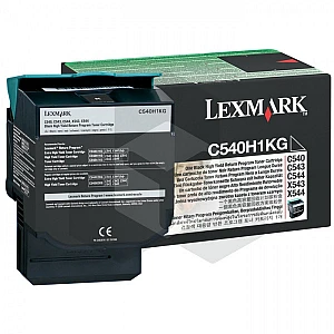 Lexmark C540H1KG toner zwart hoge capaciteit (origineel) Lexmark C540H1KG toner zwart hoge capaciteit (origineel)