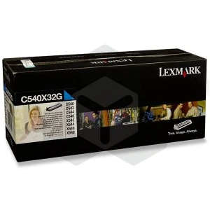 Lexmark C540X32G developer unit cyaan (origineel) Lexmark C540X32G developer unit cyaan (origineel)