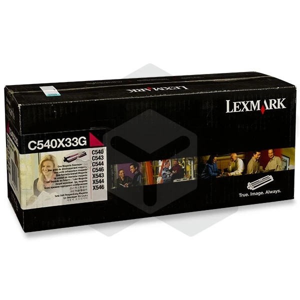 Lexmark C540X33G developer unit magenta (origineel) Lexmark C540X33G developer unit magenta (origineel)
