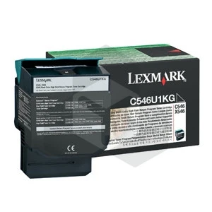 Lexmark C546U1KG toner zwart extra hoge capaciteit (origineel) Lexmark C546U1KG toner zwart extra hoge capaciteit (origineel)