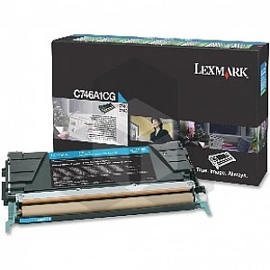 Lexmark C746A1CG toner cyaan (origineel)