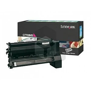 Lexmark C7700MS toner magenta (origineel) Lexmark C7700MS toner magenta (origineel)