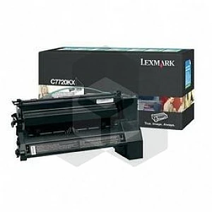 Lexmark C7720KX toner zwart extra hoge capaciteit (origineel)