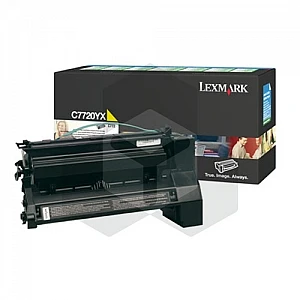 Lexmark C7720YX toner geel extra hoge capaciteit (origineel) Lexmark C7720YX toner geel extra hoge capaciteit (origineel)