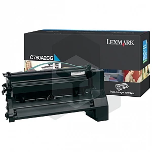 Lexmark C780A1CG toner cyaan lage capaciteit (origineel)