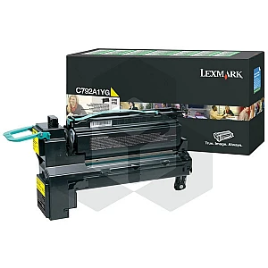 Lexmark C792A1YG toner geel (origineel) Lexmark C792A1YG toner geel (origineel)