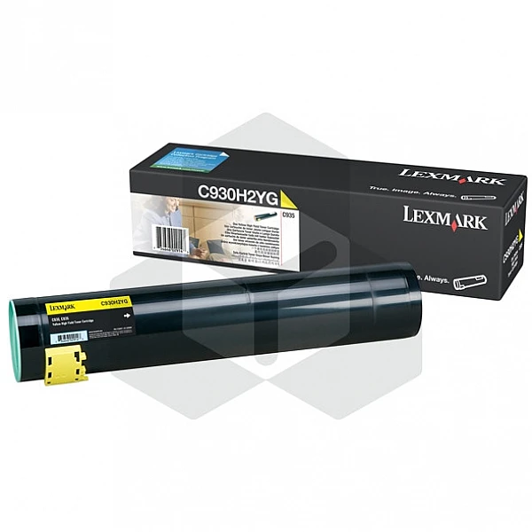 Lexmark C930H2YG toner geel (origineel) Lexmark C930H2YG toner geel (origineel)