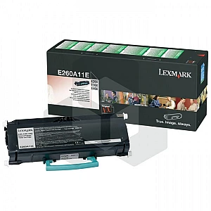 Lexmark E260A11E toner zwart (origineel) Lexmark E260A11E toner zwart (origineel)