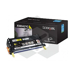 Lexmark X560A2YG toner geel (origineel) Lexmark X560A2YG toner geel (origineel)