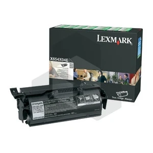 Lexmark X654X04E etiketten toner hoge capaciteit (origineel)
