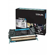 Lexmark X748H1CG toner cyaan hoge capaciteit (origineel)