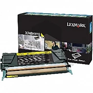 Lexmark X748H1YG toner geel hoge capaciteit (origineel) Lexmark X748H1YG toner geel hoge capaciteit (origineel)