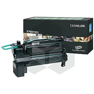Lexmark X792X1KG toner zwart hoge capaciteit (origineel) Lexmark X792X1KG toner zwart hoge capaciteit (origineel)
