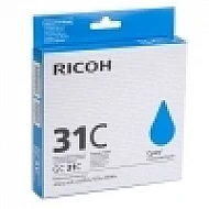 Ricoh GC-31C gelcartridge cyaan (origineel) Ricoh GC-31C gelcartridge cyaan (origineel)