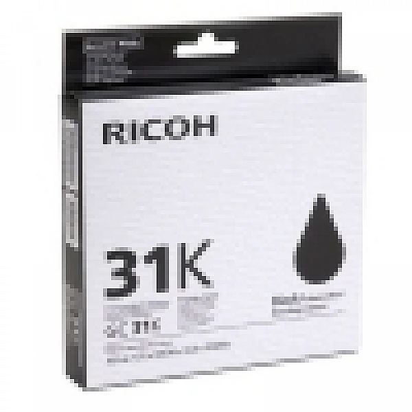 Ricoh GC-31K gelcartridge zwart (origineel) Ricoh GC-31K gelcartridge zwart (origineel)