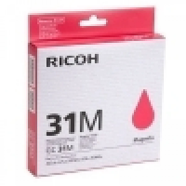 Ricoh GC-31M gelcartridge zwart (origineel) Ricoh GC-31M gelcartridge zwart (origineel)