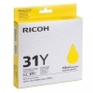 Ricoh GC-31Y gelcartridge geel (origineel) Ricoh GC-31Y gelcartridge geel (origineel)