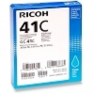 Ricoh GC-41C gelcartridge cyaan hoge capaciteit (origineel) Ricoh GC-41C gelcartridge cyaan hoge capaciteit (origineel)