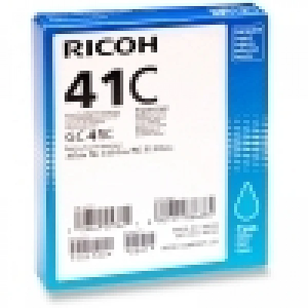 Ricoh GC-41C gelcartridge cyaan hoge capaciteit (origineel) Ricoh GC-41C gelcartridge cyaan hoge capaciteit (origineel)
