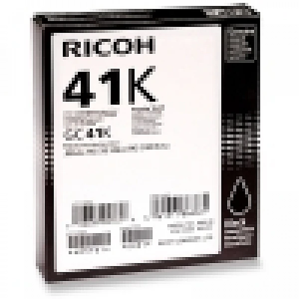 Ricoh GC-41K gelcartridge zwart hoge capaciteit (origineel) Ricoh GC-41K gelcartridge zwart hoge capaciteit (origineel)