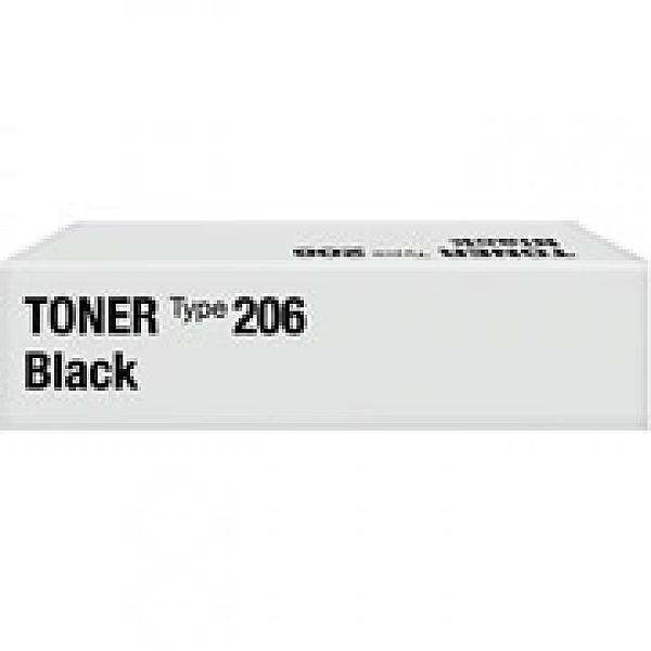 Ricoh type 206 BK toner zwart (origineel) Ricoh type 206 BK toner zwart (origineel)