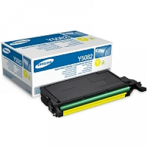 Samsung CLT-Y5082S toner geel (origineel) Samsung CLT-Y5082S toner geel (origineel)