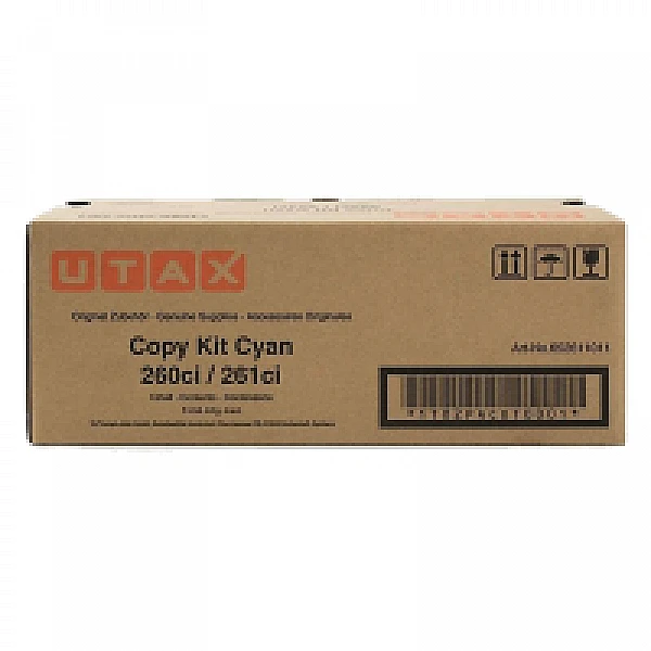 Utax 652611011 toner cyaan (origineel) Utax 652611011 toner cyaan (origineel)