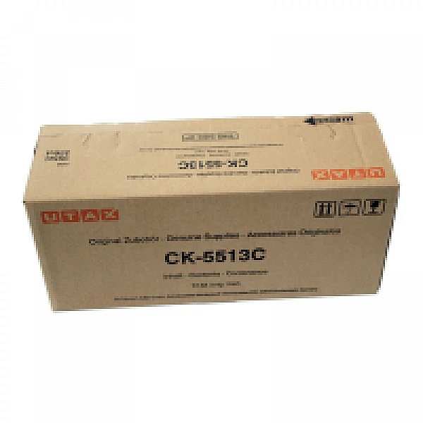 Utax CK-5513C (1T02VMCUT0) toner cyaan (origineel) Utax CK-5513C (1T02VMCUT0) toner cyaan (origineel)