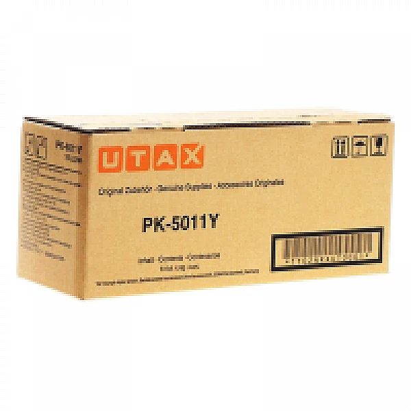 Utax PK-5011Y (1T02NRAUT0) toner geel (origineel) Utax PK-5011Y (1T02NRAUT0) toner geel (origineel)