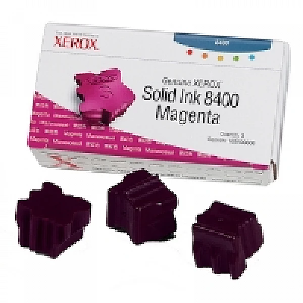 Xerox 108R00606 solid ink magenta 3 stuks (origineel) Xerox 108R00606 solid ink magenta 3 stuks (origineel)